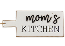 Distressed Mom\\'\\'s Kitchen Cutting Board Ornament