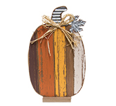 Harvest Slat Pumpkin - Tall